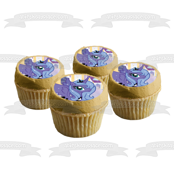 My Little Pony Luna Edible Cake Topper Image ABPID49643