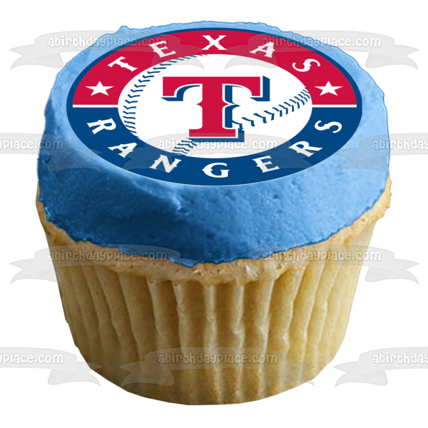 Texas Rangers Edible Image Topper — Choco House