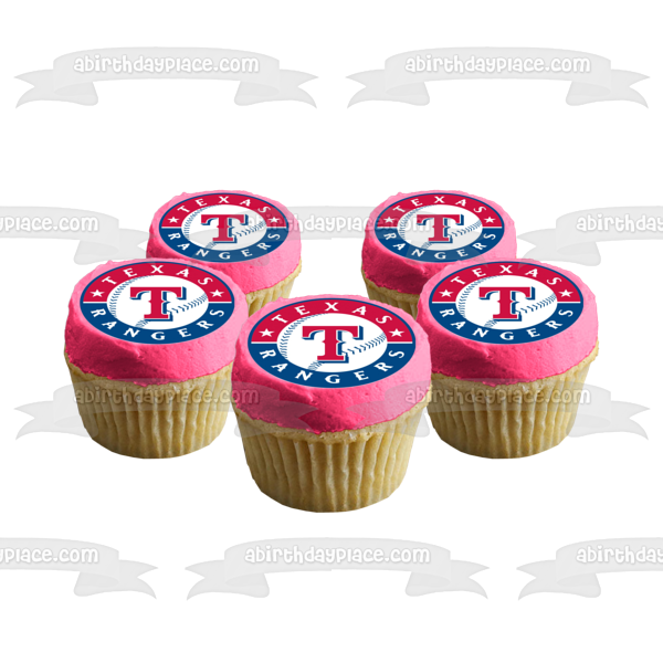 Texas Rangers Edible Image Topper — Choco House