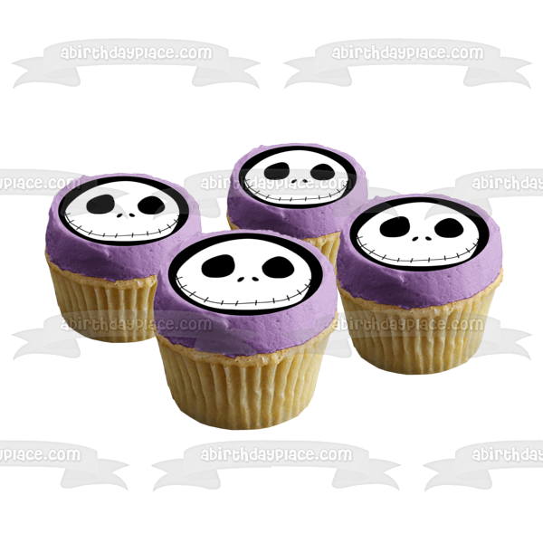 Edible Cake IMAGE-30 Nightmare Before Christmas Cupcake Toppers Buyer`s Choice