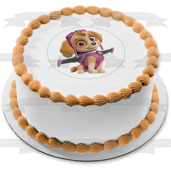 Decoración comestible para tarta con alas de Paw Patrol Skye Pup Pack Imagen ABPID27513 