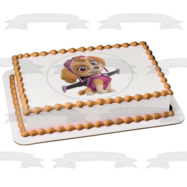 Decoración comestible para tarta con alas de Paw Patrol Skye Pup Pack Imagen ABPID27513 