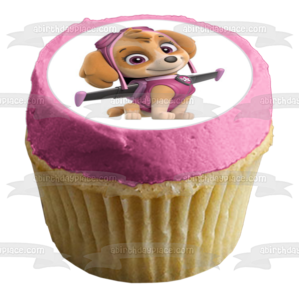 Decoración comestible para tarta con alas de Paw Patrol Skye Pup Pack Imagen ABPID27513 