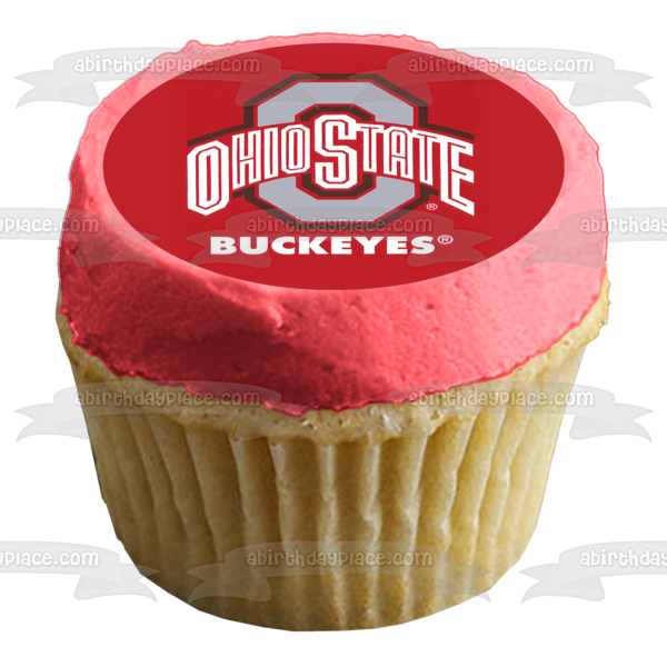 Imagen comestible para tarta con logotipo de Ohio State Buckeyes de la NCAA ABPID07312 