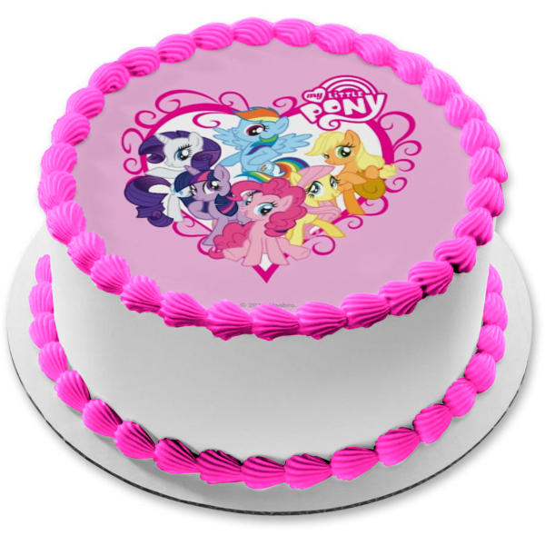 My Little Pony birthday cake - Kiddie Foodies