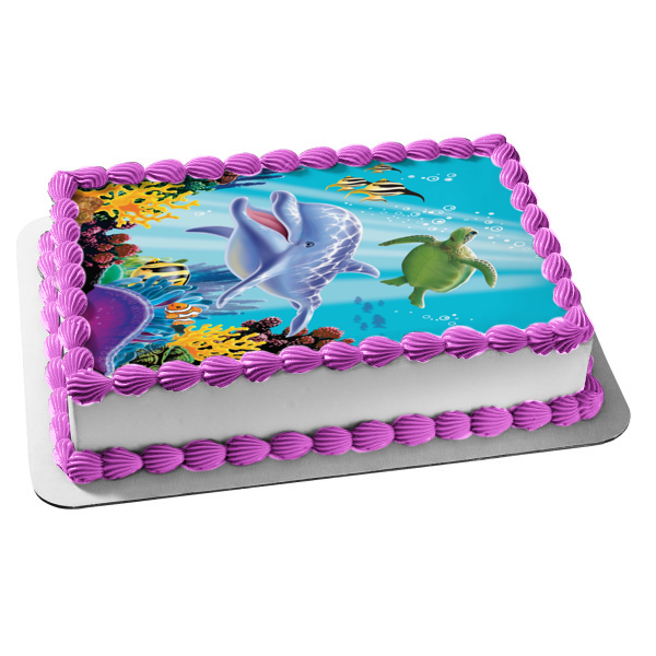 Dolphin Tale Cake – and my consult with an 8 year old. | Tales from the Cake  Cave