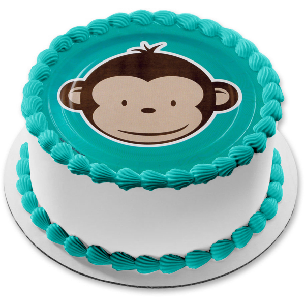 Cool Homemade First Birthday Cake With Monkey Smash Cake