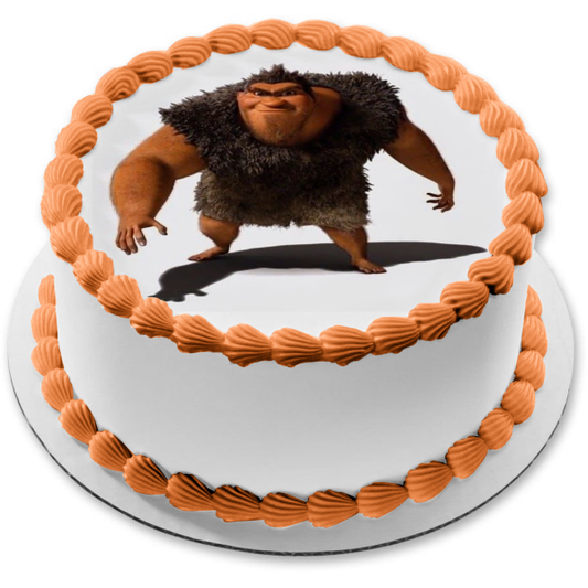 Imagen comestible para decoración de tarta de Los Croods Grug ABPID11897 