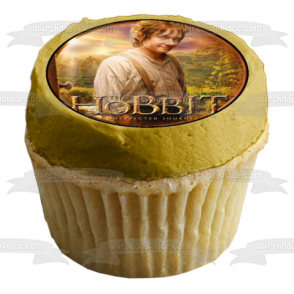 The Hobbit Bilbo Baggins Edible Cake Topper Image ABPID12247