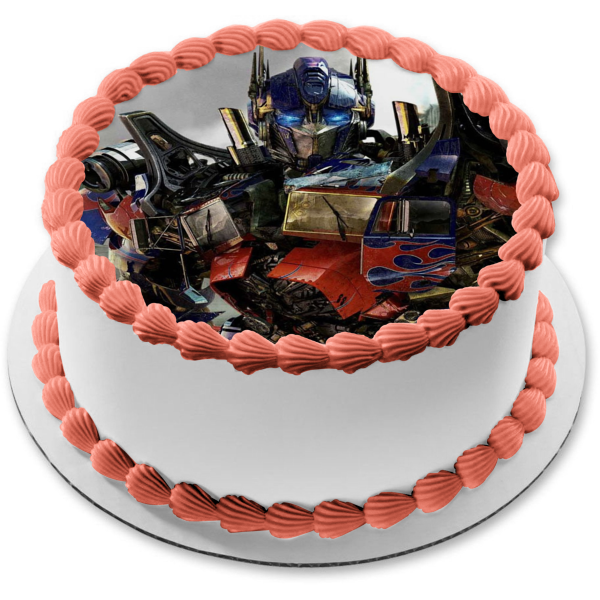 Imagen comestible para decoración de tarta Transformers Optimus Prime ABPID12601 