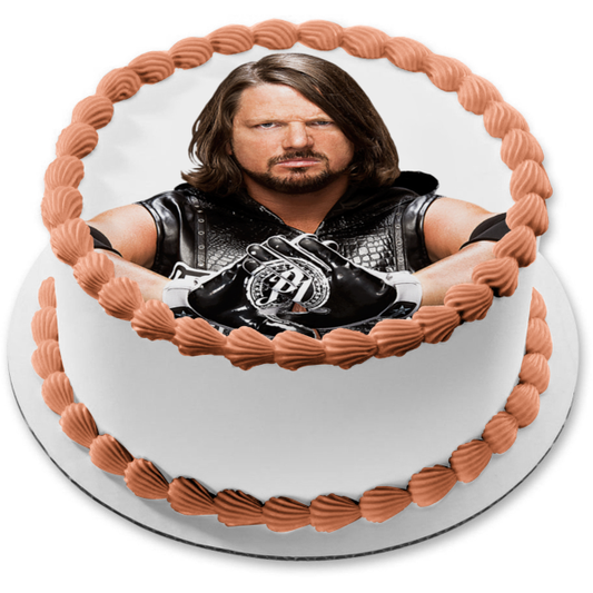 Imagen comestible para tarta de WWE World Wrestling Entertainment Aj Styles ABPID12469 