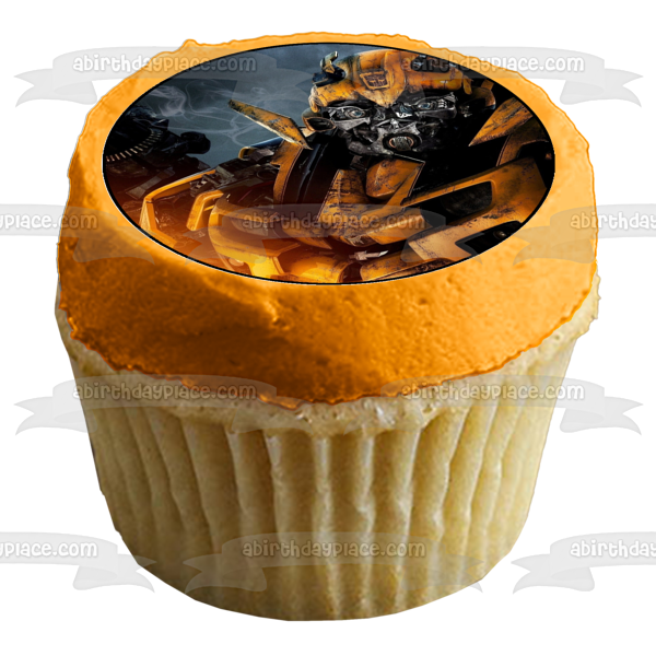 Imagen comestible para decoración de tarta de Transformers Bumblebee ABPID12598 