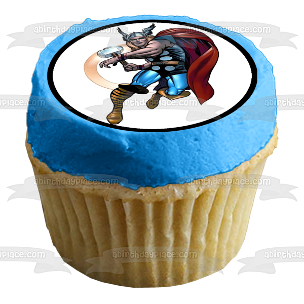 Marvel Avegengers cómics Thor comestible decoración para tarta imagen ABPID12759 