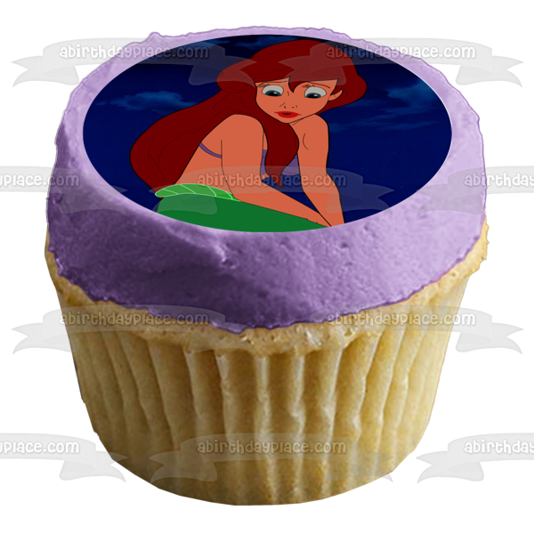 Disney Princess the Little Mermaid Ariel Edible Cake Topper Image ABPID12767