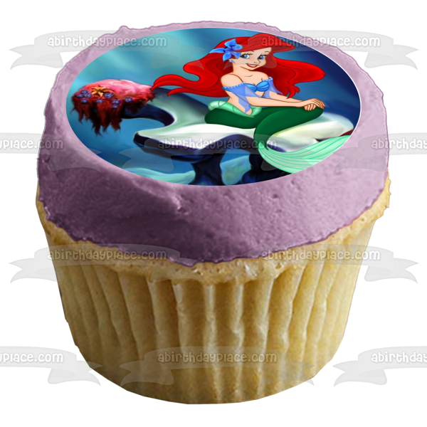 Disney the Little Mermaid Ariel Edible Cake Topper Image ABPID12769