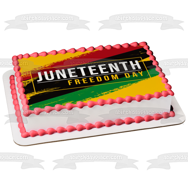 Imagen comestible para decoración de tarta del Día de la Libertad del 16 de junio ABPID54105 