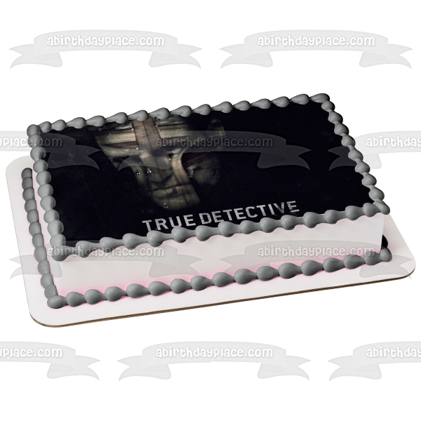 Imagen comestible para tarta con el detective Marty Hart del programa de televisión True Detective ABPID27772 