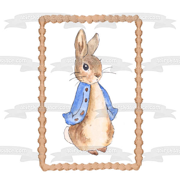 Imagen comestible para decoración de tarta de Peter Rabbit ABPID27773 