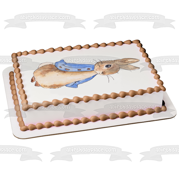 Imagen comestible para decoración de tarta de Peter Rabbit ABPID27773 