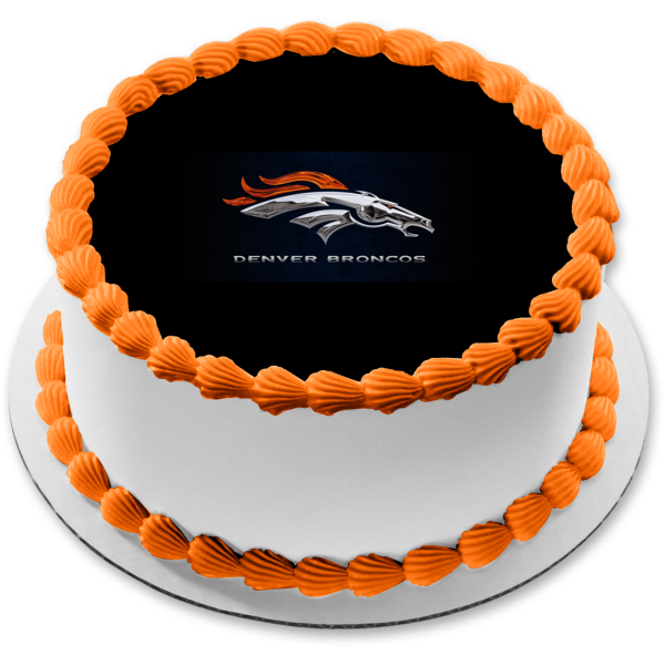 Piped Dreams: Denver Broncos Cake