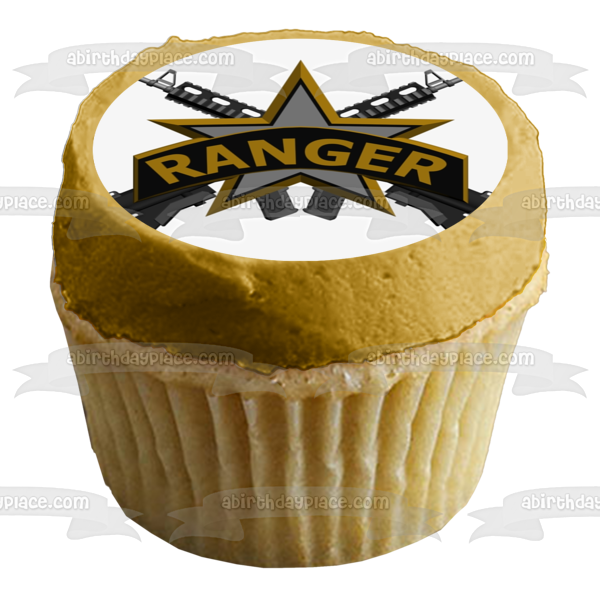 Call of Duty Modern Warfare Ranger Logo Edible Cake Topper Image ABPID27779