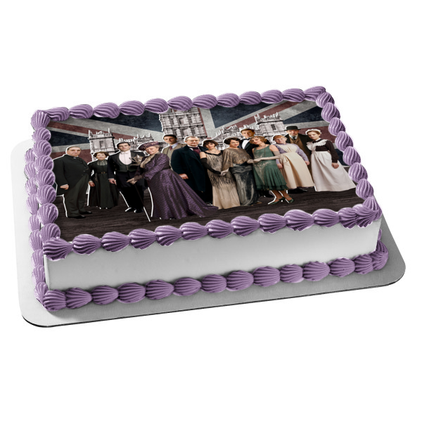 Imagen comestible para decoración de tarta de la película Downton Abbey 2019 ABPID50330 