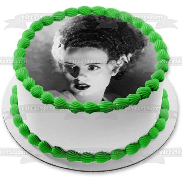 La novia de Frankenstein 1935 Mary Shelley Boris Karloff Elsa Lanchester Imagen comestible para tarta ABPID50334