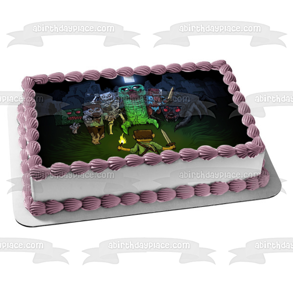Zombie Girl Cake - minecraft animation #shorts - YouTube