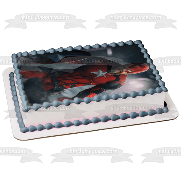 Decoración comestible para tarta con diseño de superhéroe de la viuda negra, David Harbour, Red Guardian, imagen ABPID50765 