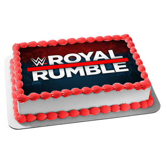 Imagen comestible para tarta con el logotipo de WWE Royal Rumble ABPID50778 