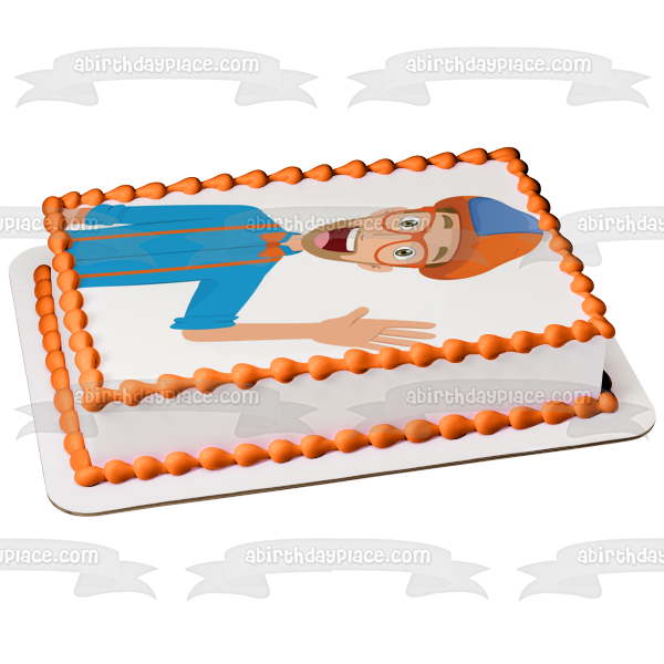 Blippi Youtube Youtuber Bowtie Imagen comestible para decoración de tarta ABPID50825 