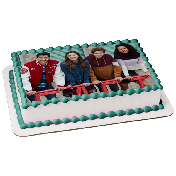 High School Musical: The Musical the Series Disney Gina Nini Rickey E.J Edible Cake Topper Image ABPID50854