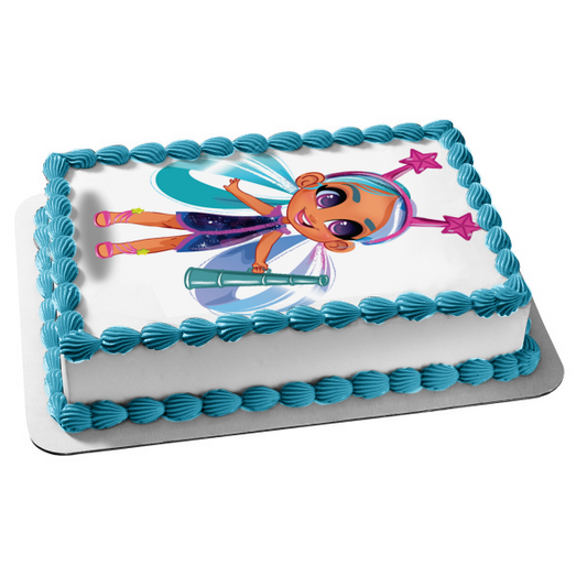 Imagen de decoración comestible para tarta de Hairdorables Neila Space Expert ABPID50908 