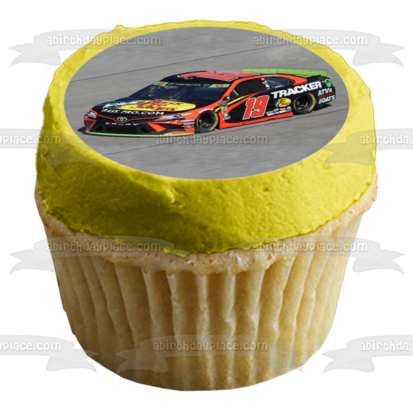 Nascar 2019 Cup Series Martin Truex Jr. 19 Race Track Imagen comestible para tarta ABPID51154 