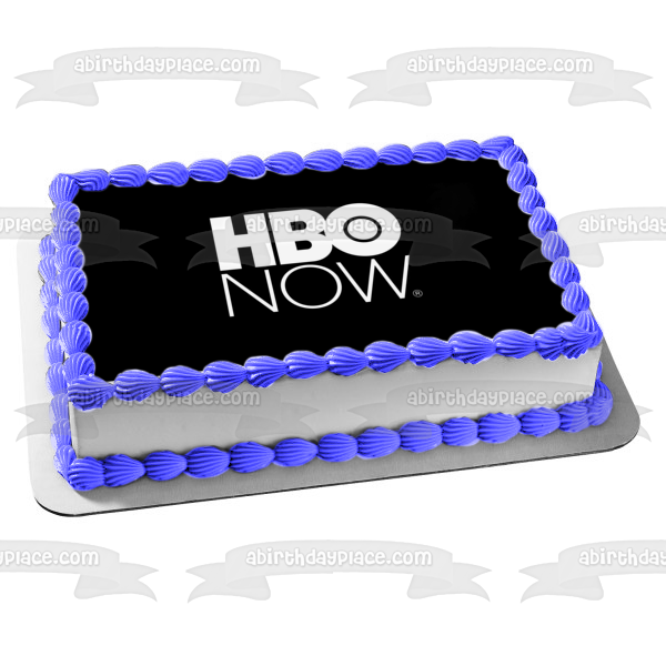 Imagen comestible para decoración de tarta con el logotipo de Hbo Now ABPID51311 