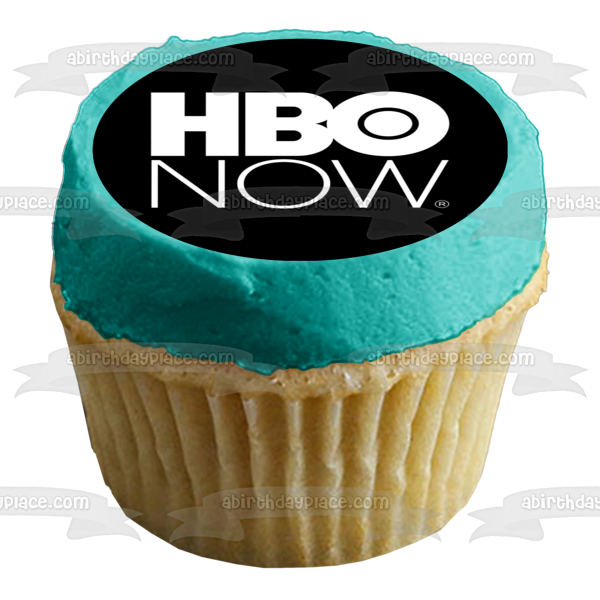 Imagen comestible para decoración de tarta con el logotipo de Hbo Now ABPID51311 