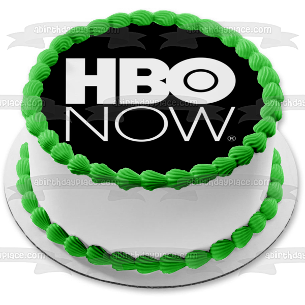 Imagen comestible para decoración de tarta con el logotipo de Hbo Now ABPID51311 