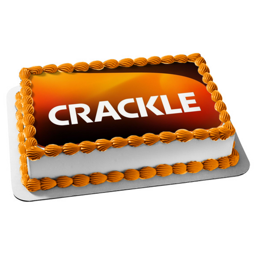 Imagen comestible para decoración de tarta con logotipo de Crackle ABPID51313 