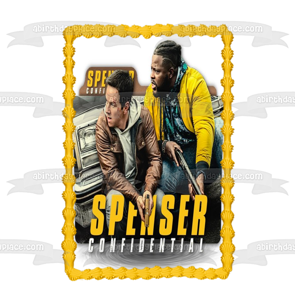 Spenser Confidential Spenser Winston Duke Guns Edible Cake Topper Image ABPID51193