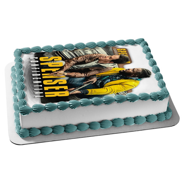 Spenser Confidential Spenser Winston Duke Guns Edible Cake Topper Image ABPID51193