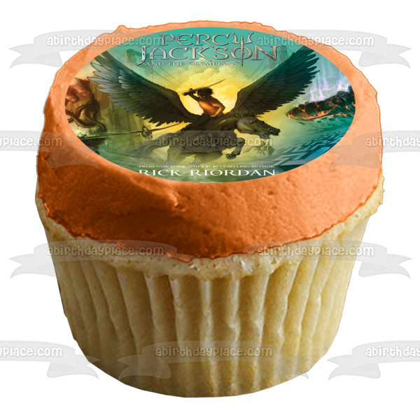 Percy Jackson and the Olympians Edible Cake Topper Image ABPID51377