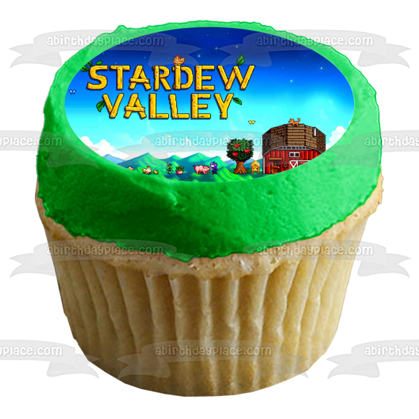 Imagen comestible para decoración de tarta de Stardew Valley ABPID51380 