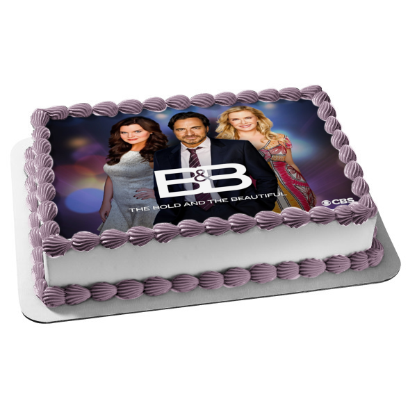 La audaz y hermosa Brooke Logan Katie Logan Ridge Forrester Imagen comestible para decoración de tarta ABPID51248 