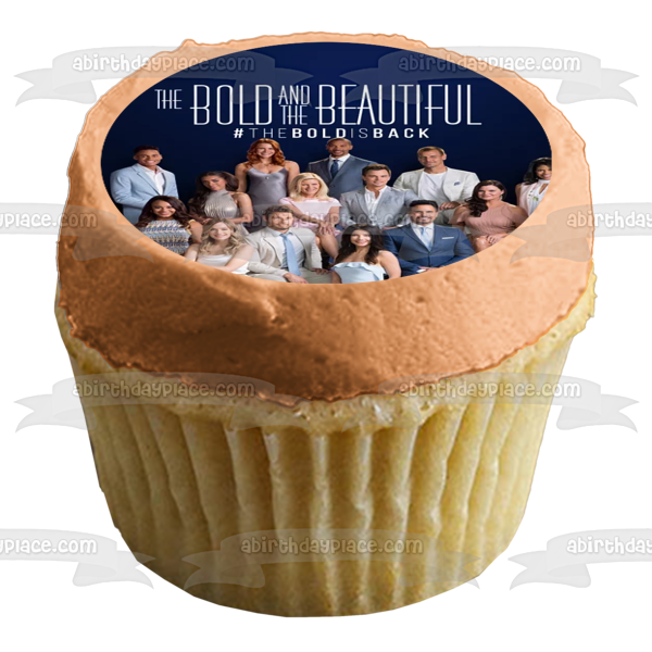 The Bold and the Beautiful #The Bold Is Back Katie Logan Ridge Forrester Brooke Logan Eric Forrester Sally Spectra Imagen comestible para decoración de tarta ABPID51250 