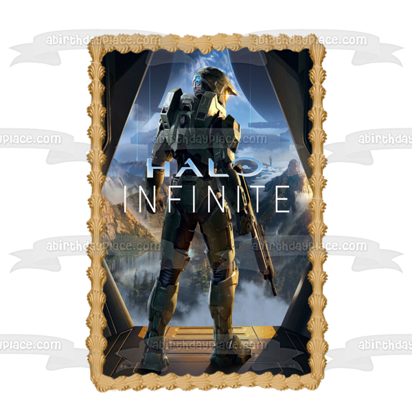 Halo Infinite XBox Skybox Labs Halo 6 Imagen comestible para decoración de tarta ABPID51418 