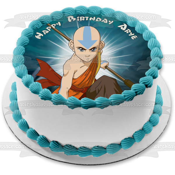 Imagen comestible para decoración de tarta de Aang ABPID51423 