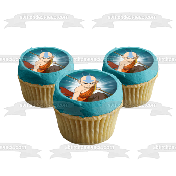 Aang Edible Cake Topper Image ABPID51423