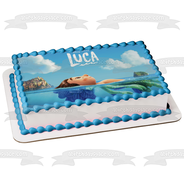 Imagen comestible para decoración de tarta de Luca Disney Pixar ABPID54121 