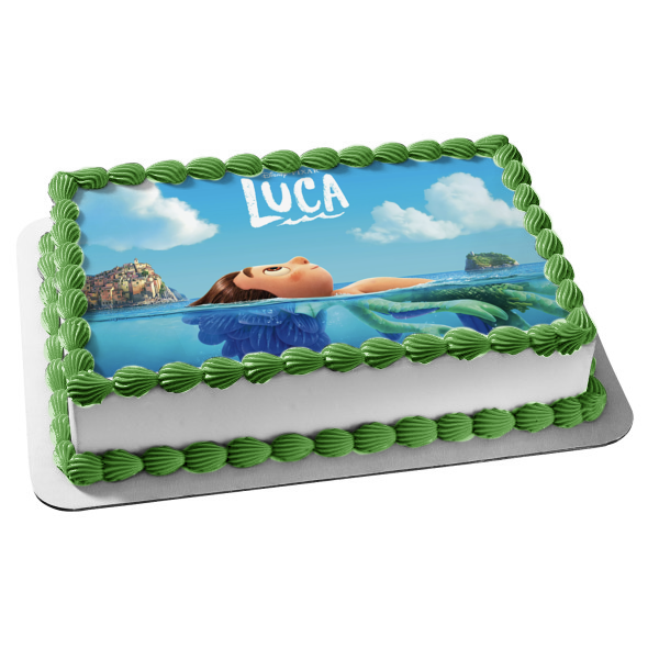 Luca Disney Pixar Edible Cake Topper Image ABPID54121