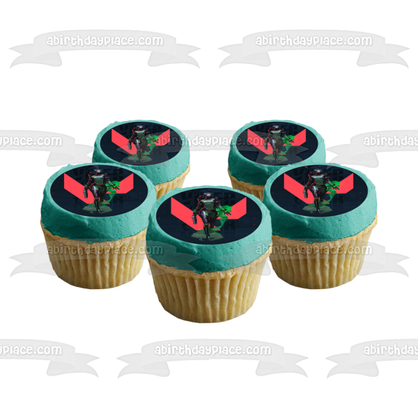 Valorant Viper Edible Cake Topper Image ABPID51712